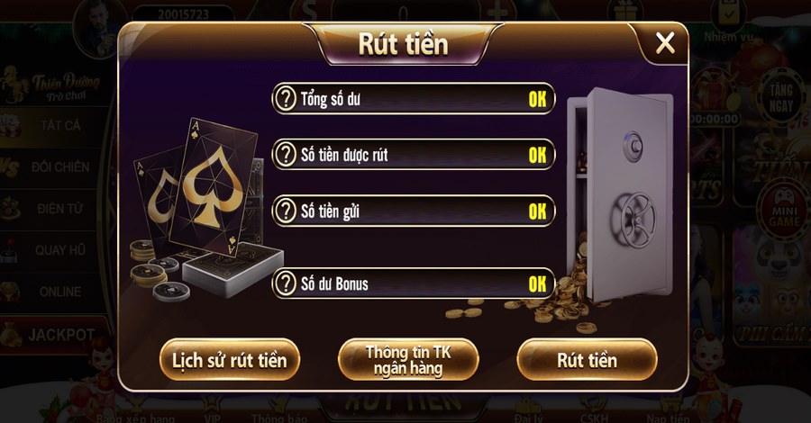 Tìm hiểu điều kiện rút tiền Quay Hủ là gì?